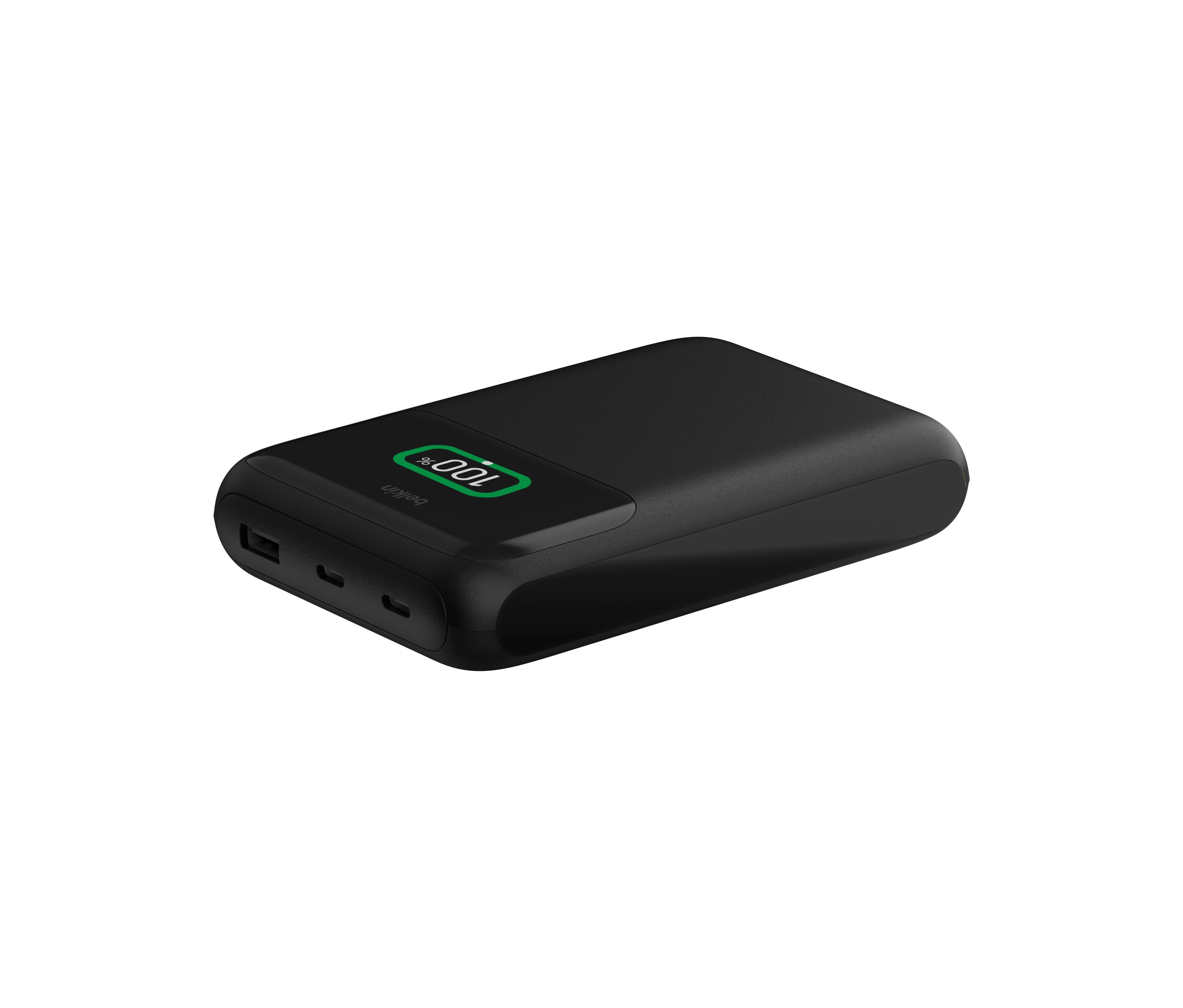 BELKIN BoostCharge Pro 3 Port Laptop Power Bank 20K flat